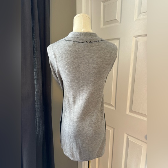 Parasuco Grey Cardigan Size XS - Picture 4 of 7